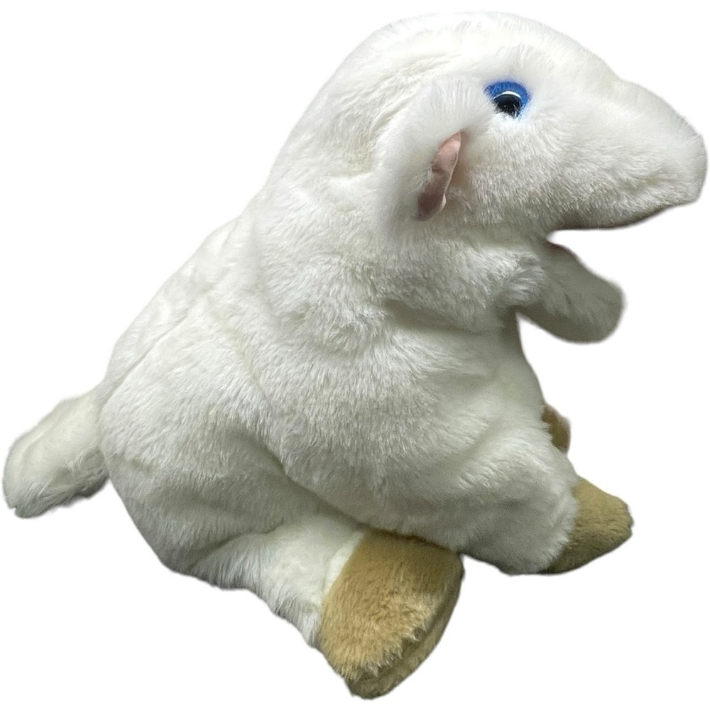 Lucys Toys Lamb Sheep Hand Puppet Large Lucy Moore Handcrafted Realistic Plush